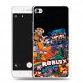 Дизайнерский пластиковый чехол для Lenovo S90 Roblox Роблокс