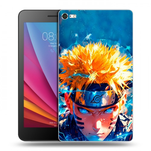 Дизайнерский силиконовый чехол для Huawei MediaPad T2 7.0 Pro Аниме Наруто Naruto