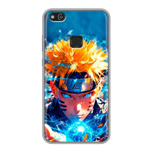 Дизайнерский силиконовый чехол для Huawei P10 Lite Аниме Наруто Naruto