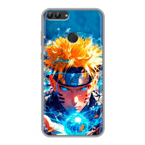 Дизайнерский силиконовый чехол для Huawei P Smart Аниме Наруто Naruto