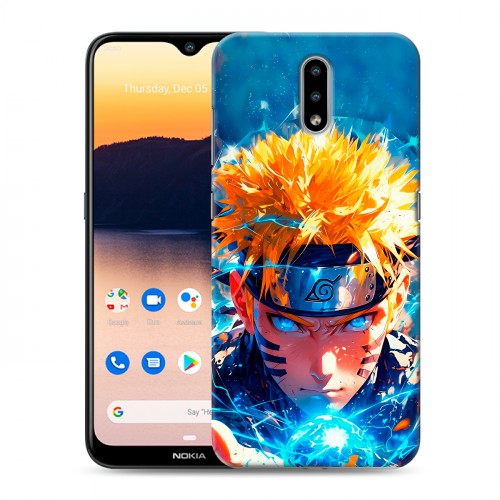 Дизайнерский силиконовый чехол для Nokia 2.3 Аниме Наруто Naruto