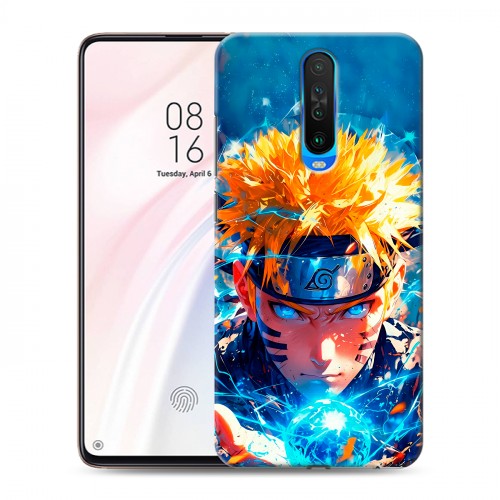 Дизайнерский пластиковый чехол для Xiaomi RedMi K30 Аниме Наруто Naruto