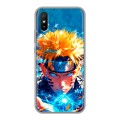 Дизайнерский силиконовый чехол для Xiaomi RedMi 9A Аниме Наруто Naruto