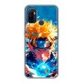 Дизайнерский силиконовый с усиленными углами чехол для OPPO A53 Аниме Наруто Naruto