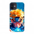 Дизайнерский силиконовый с усиленными углами чехол для Iphone 12 Mini Аниме Наруто Naruto