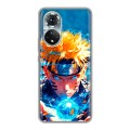 Дизайнерский силиконовый чехол для Huawei Honor 50 Аниме Наруто Naruto