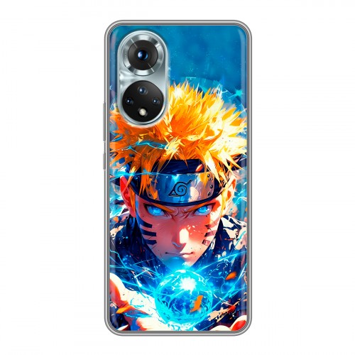 Дизайнерский силиконовый чехол для Huawei Honor 50 Аниме Наруто Naruto