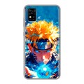 Дизайнерский силиконовый чехол для ZTE Blade A31 Аниме Наруто Naruto