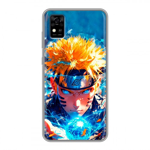 Дизайнерский силиконовый чехол для ZTE Blade A31 Аниме Наруто Naruto