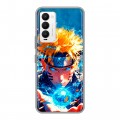 Дизайнерский силиконовый с усиленными углами чехол для Tecno Camon 18 Аниме Наруто Naruto
