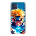 Дизайнерский силиконовый чехол для Samsung Galaxy A03 Аниме Наруто Naruto