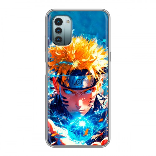 Дизайнерский силиконовый чехол для Nokia G11 Аниме Наруто Naruto