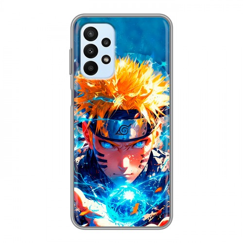 Дизайнерский силиконовый чехол для Samsung Galaxy A23 Аниме Наруто Naruto