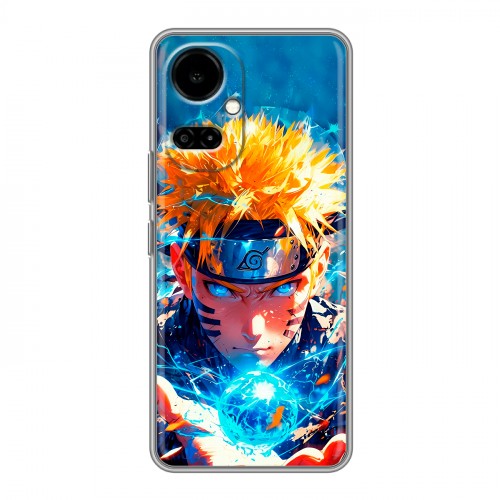 Дизайнерский силиконовый чехол для Tecno Camon 19 Аниме Наруто Naruto