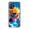 Дизайнерский силиконовый чехол для Realme C35 Аниме Наруто Naruto
