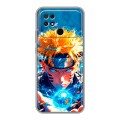 Дизайнерский силиконовый чехол для Xiaomi Poco C40 Аниме Наруто Naruto