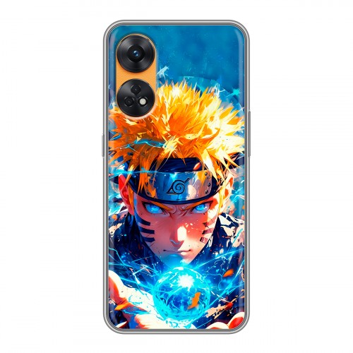 Дизайнерский пластиковый чехол для OPPO Reno8 T Аниме Наруто Naruto