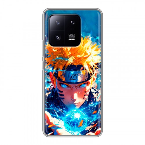 Дизайнерский силиконовый чехол для Xiaomi 13 Pro Аниме Наруто Naruto