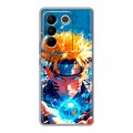Дизайнерский силиконовый чехол для Vivo V27 Аниме Наруто Naruto