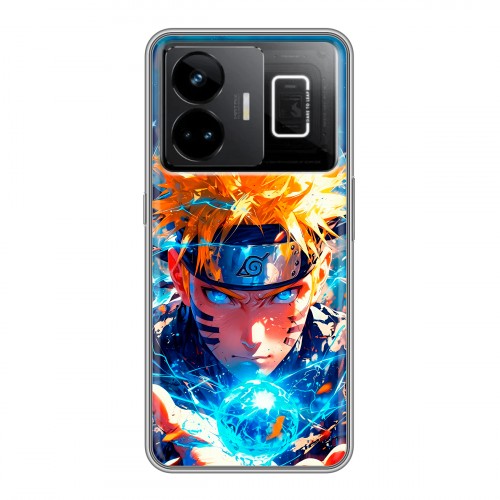 Дизайнерский силиконовый чехол для Realme GT3 Аниме Наруто Naruto