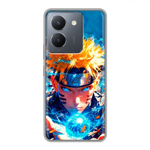 Дизайнерский силиконовый чехол для Vivo Y36 Аниме Наруто Naruto