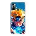 Дизайнерский силиконовый чехол для Tecno Spark 7 Аниме Наруто Naruto