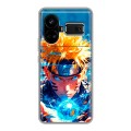 Дизайнерский силиконовый чехол для Realme GT5 Аниме Наруто Naruto
