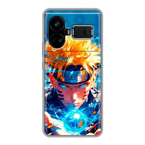 Дизайнерский силиконовый чехол для Realme GT5 Аниме Наруто Naruto