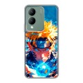 Дизайнерский силиконовый с усиленными углами чехол для Vivo Y17s Аниме Наруто Naruto