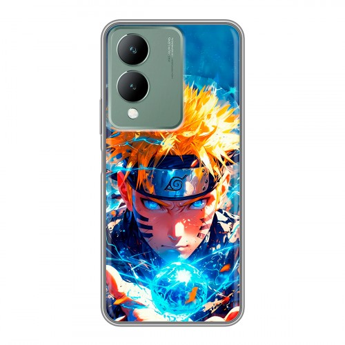 Дизайнерский силиконовый чехол для Vivo Y17s Аниме Наруто Naruto
