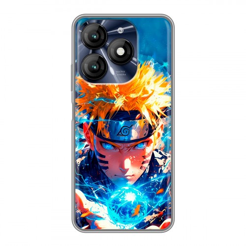 Дизайнерский пластиковый чехол для Itel A70 Аниме Наруто Naruto