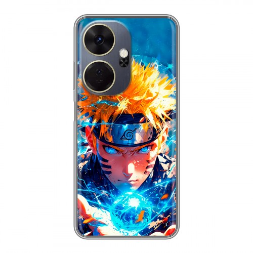 Дизайнерский силиконовый чехол для Itel P55 Plus Аниме Наруто Naruto