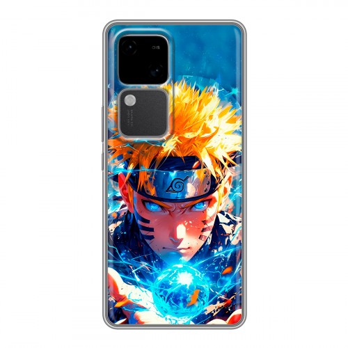 Дизайнерский силиконовый чехол для Vivo V30 5G Аниме Наруто Naruto