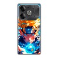 Дизайнерский силиконовый чехол для Tecno Pova 6 Аниме Наруто Naruto