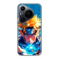 Дизайнерский силиконовый чехол для Huawei Pura 70 Pro Аниме Наруто Naruto
