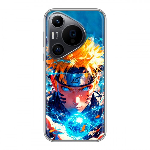 Дизайнерский силиконовый чехол для Huawei Pura 70 Pro Аниме Наруто Naruto