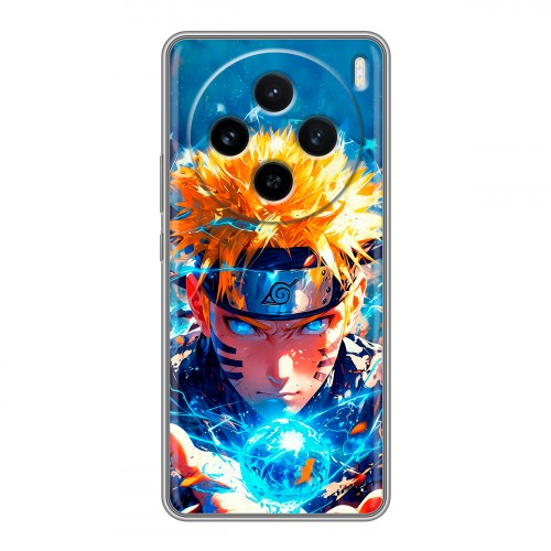 Дизайнерский силиконовый чехол для Vivo X100 Аниме Наруто Naruto