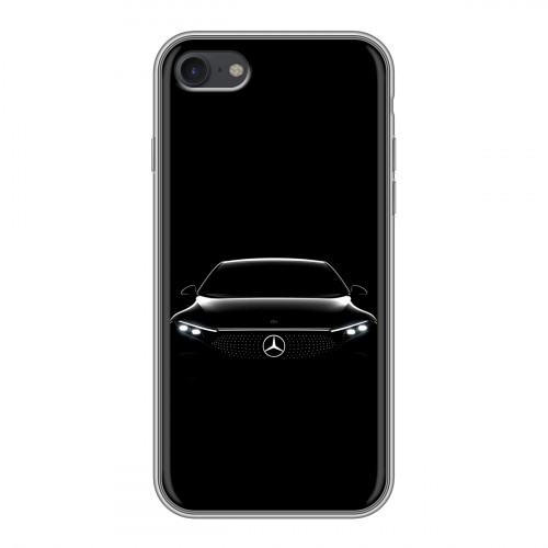 Дизайнерский силиконовый чехол для Iphone 7 Mercedes Мерседес