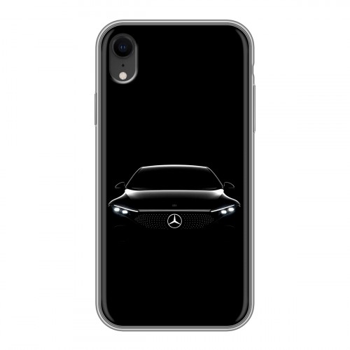 Дизайнерский силиконовый чехол для Iphone Xr Mercedes Мерседес