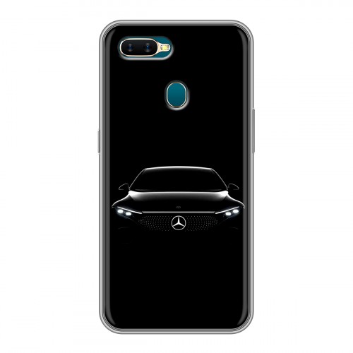 Дизайнерский силиконовый чехол для OPPO AX7 Mercedes Мерседес