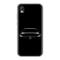 Дизайнерский силиконовый чехол для Huawei Honor 8s Mercedes Мерседес