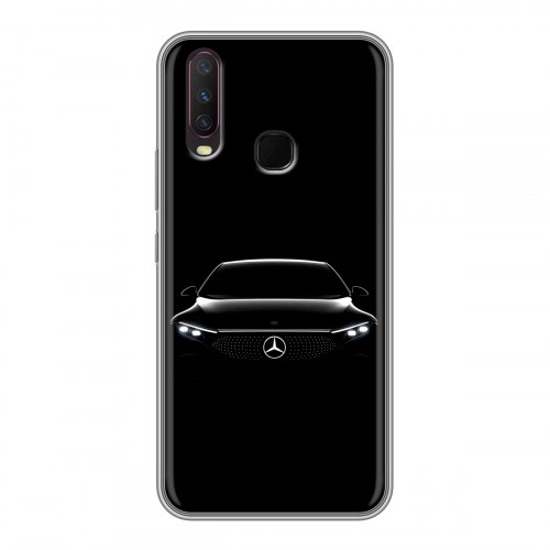 Дизайнерский силиконовый чехол для Vivo Y17 Mercedes Мерседес
