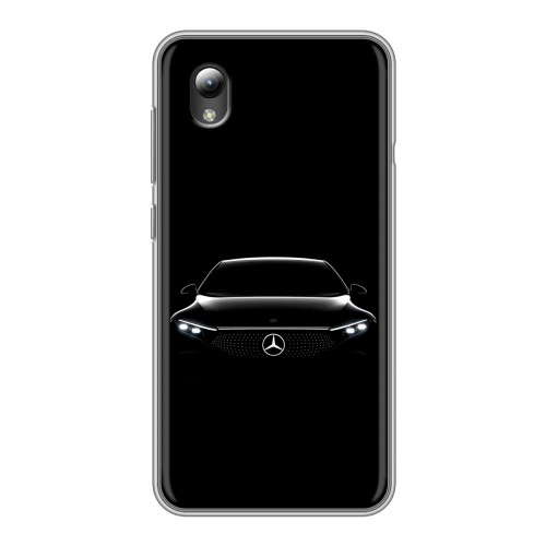 Дизайнерский силиконовый чехол для ZTE Blade A3 (2019) Mercedes Мерседес