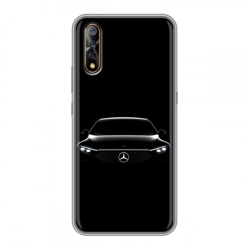 Дизайнерский силиконовый с усиленными углами чехол для Vivo V17 Neo Mercedes Мерседес
