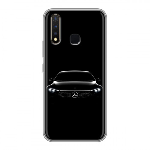 Дизайнерский силиконовый чехол для Vivo Y19 Mercedes Мерседес