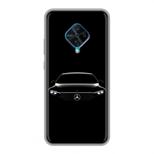 Дизайнерский силиконовый чехол для Vivo V17 Mercedes Мерседес