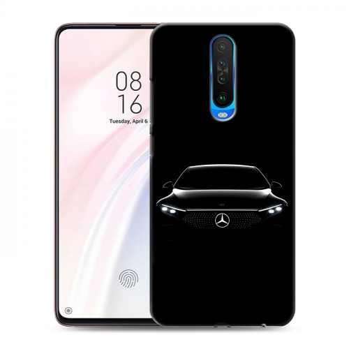 Дизайнерский пластиковый чехол для Xiaomi RedMi K30 Mercedes Мерседес