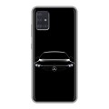 Дизайнерский силиконовый чехол для Samsung Galaxy A51 Mercedes Мерседес