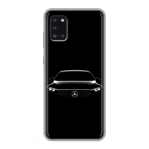 Дизайнерский силиконовый чехол для Samsung Galaxy A31 Mercedes Мерседес