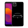 Дизайнерский силиконовый чехол для Huawei Honor 9S Mercedes Мерседес